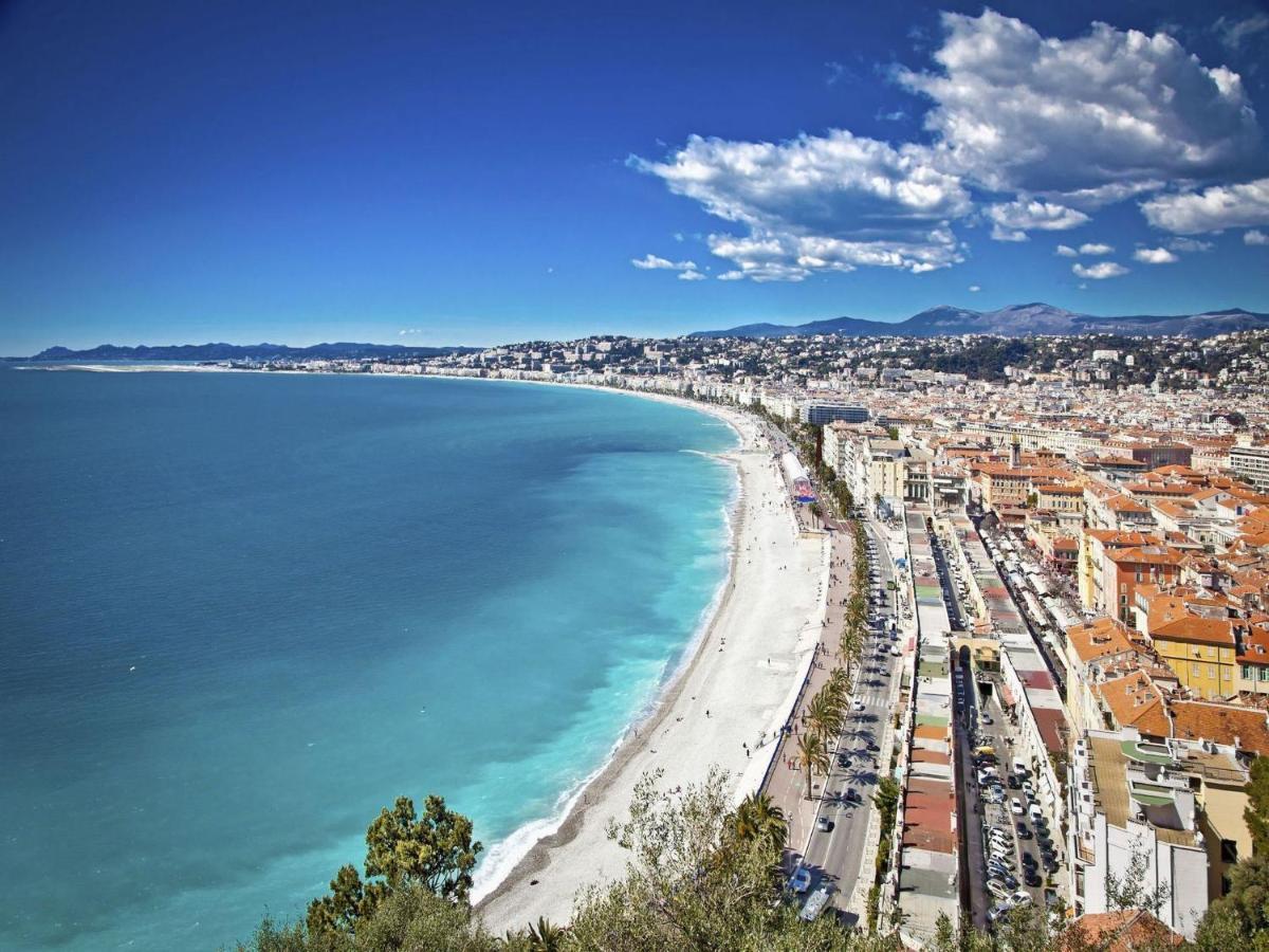 Aparthotel Riviera Superbe Studio Terrasse 100M Promenade Des Anglais Carre D'Or Terrasse Meyerbeer Nizza Exterior foto